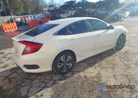 2018 Honda Civic Ex-T z USA, uszkodzony, nr VIN JHMFC1F32JX017382